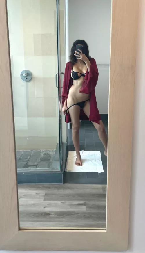 Who can come fuck me in this shower for Valentine’s Day? by UrFavBrownie