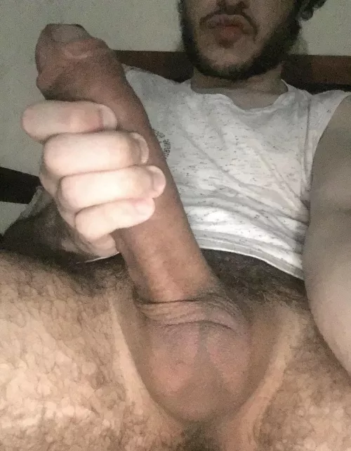 Who would take a ride on my huge cock ? by BrazilianBigDaddy22