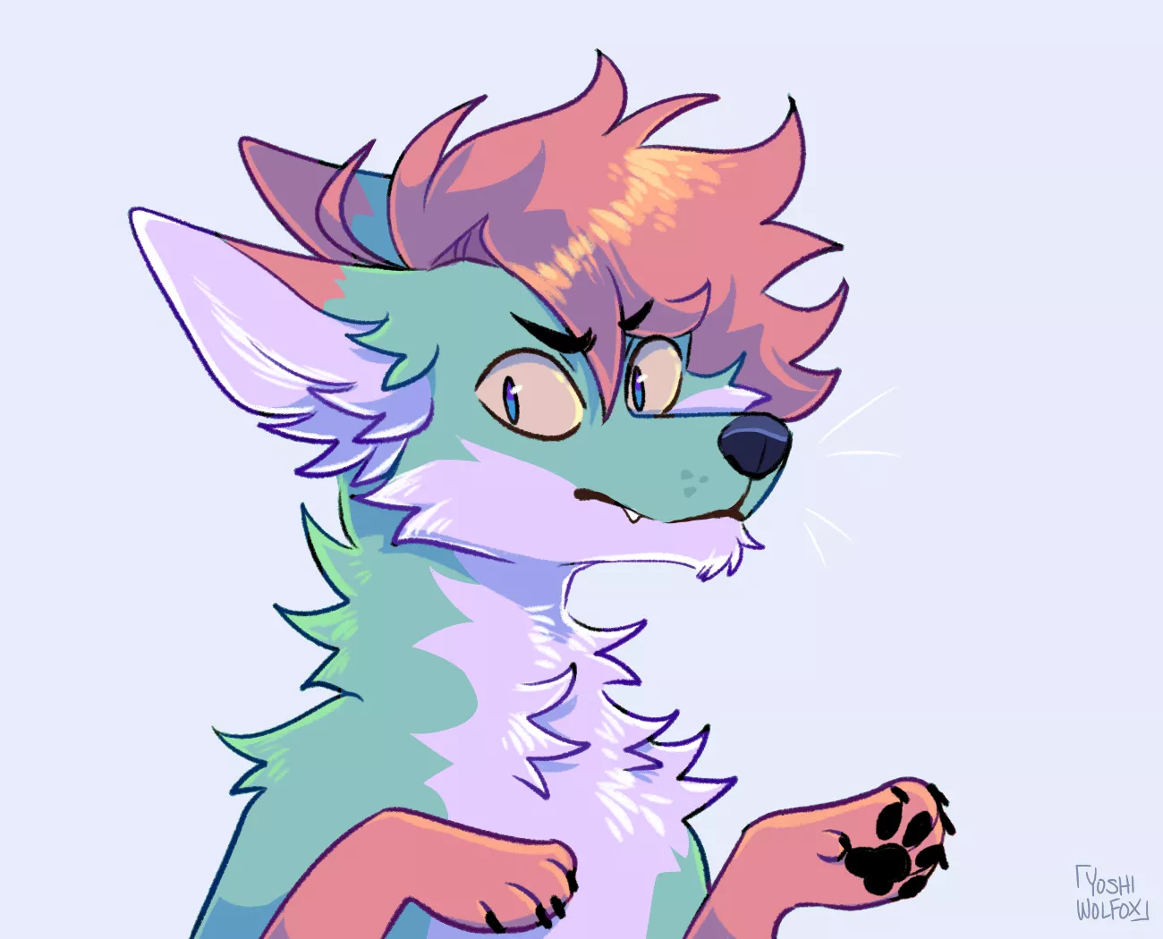 yoshiyosh!! (art by me) posted by YoshiWolfox