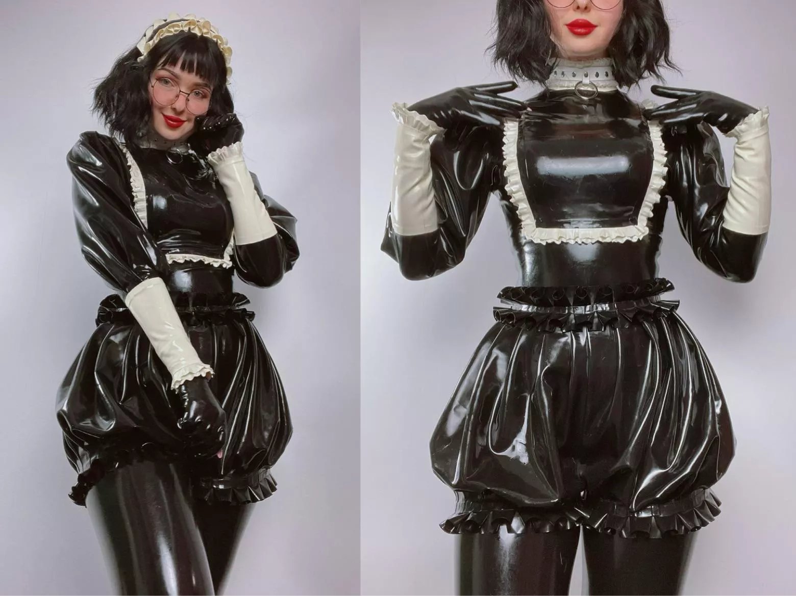 your latex maid is waiting for your orders, Master ~🖤 posted by lilslavekitten