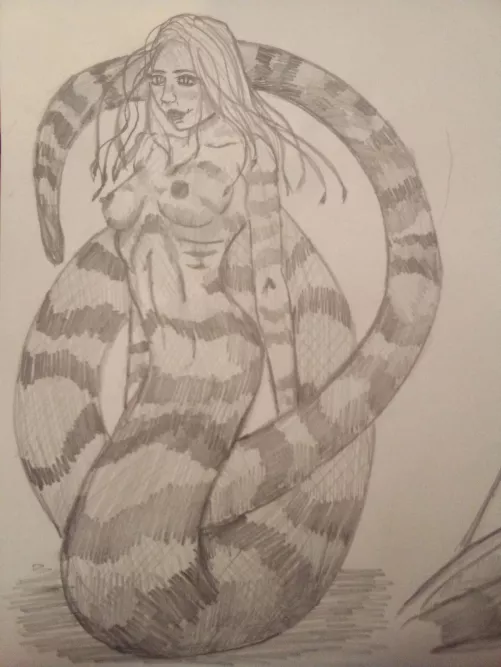 Zola the Gorgon [warning: monster erotica story] [oc] by Radiant_Mongoose_273