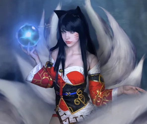 Ahri from League of Legends by BunnyGirlBree by BreesKnees420