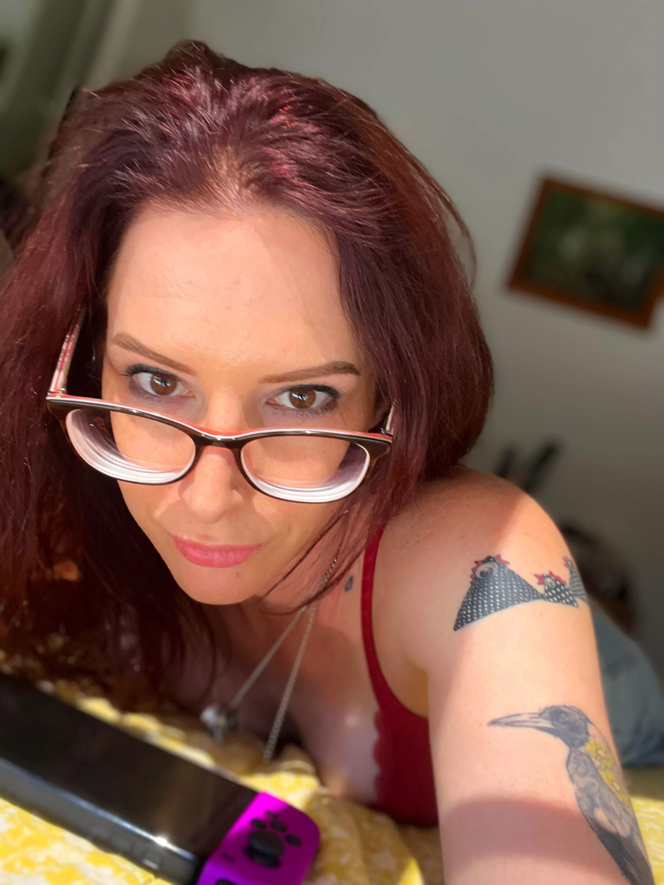 Attempted a “come hither” expression 🤔😂 (f37) posted by housewifebirdie