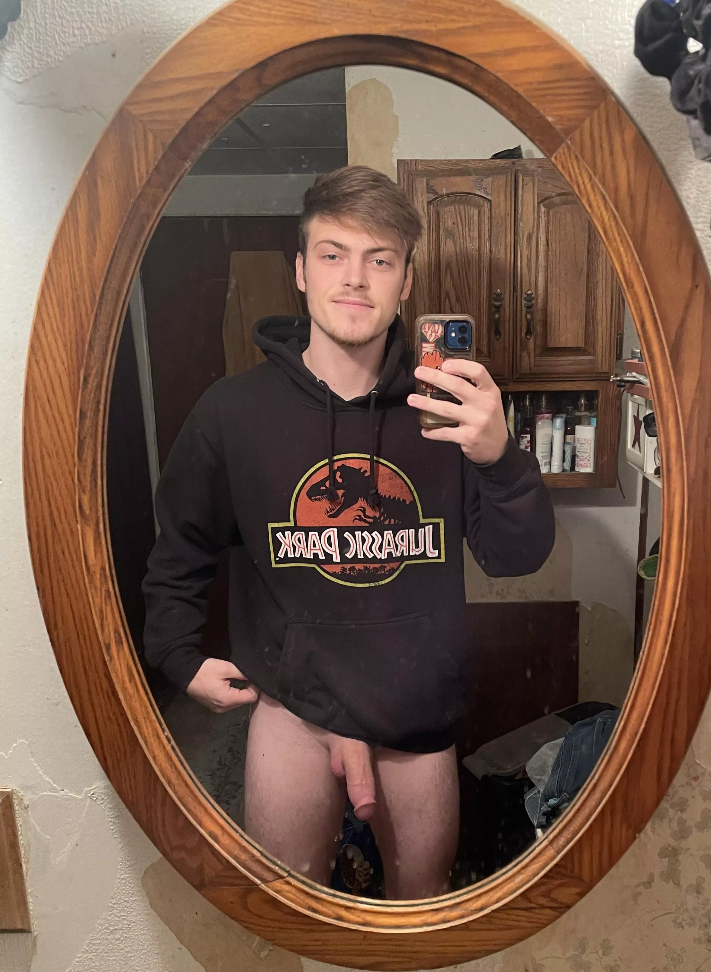 “Attention all visitors! A dinosaur has gotten out of containment. Please keep calm.” posted by clingerrugged