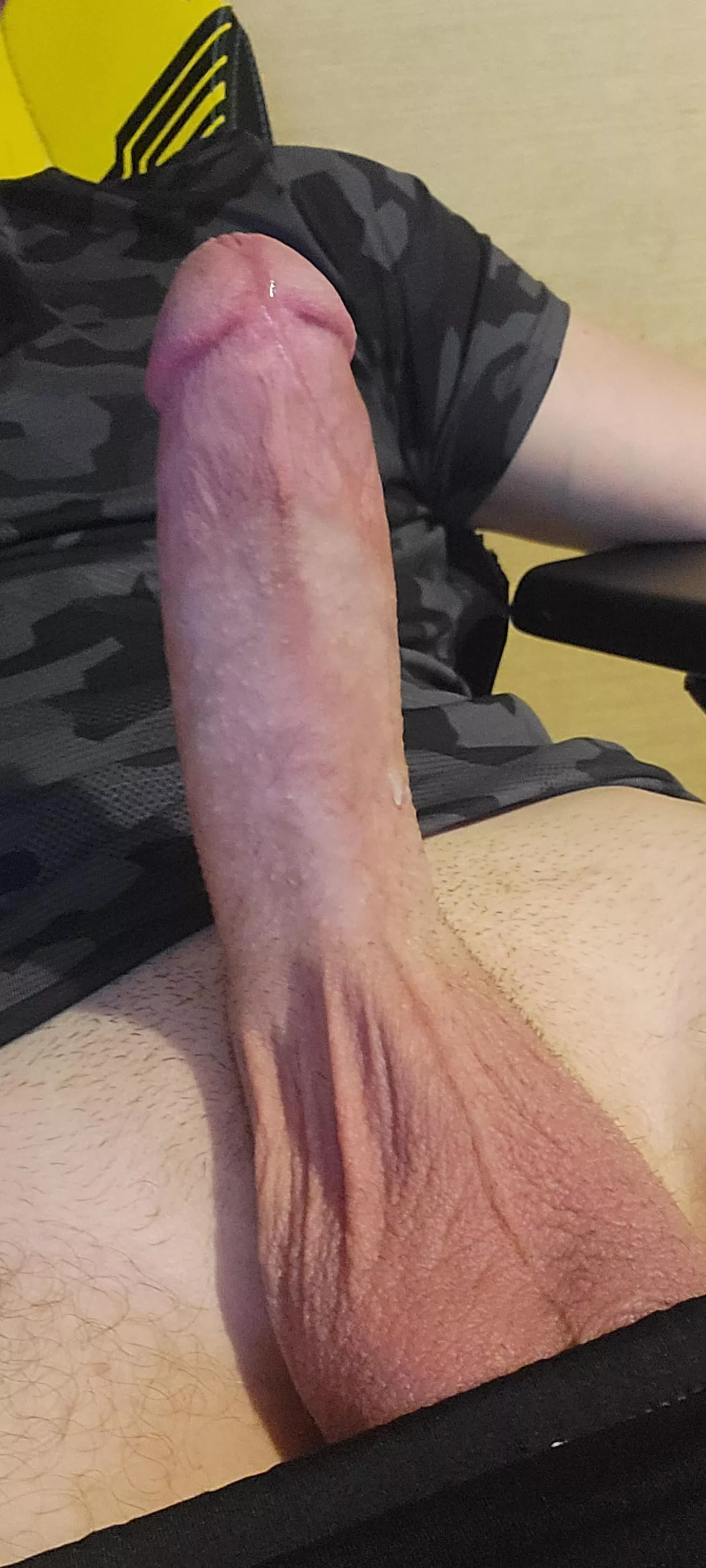 Balls, hard dick and some precum! posted by Buildmybodybetter
