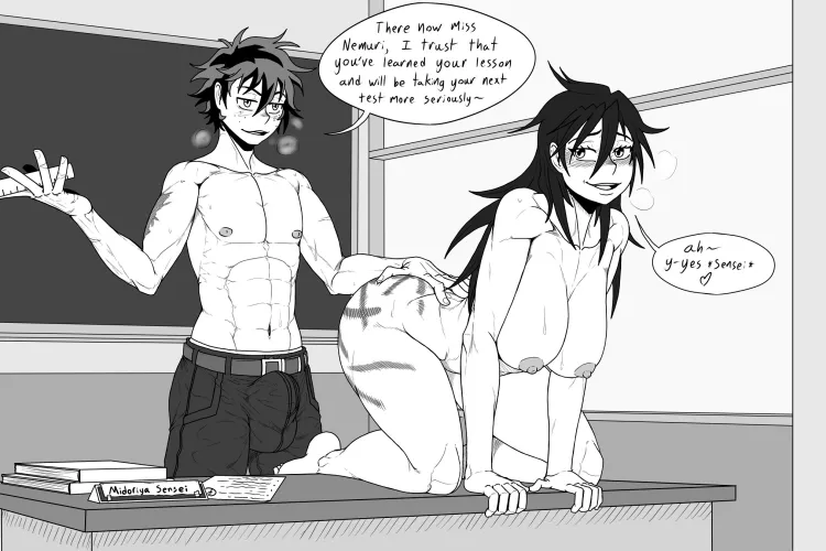 deku and midnight role reversal roleplay (by me) by kiahl