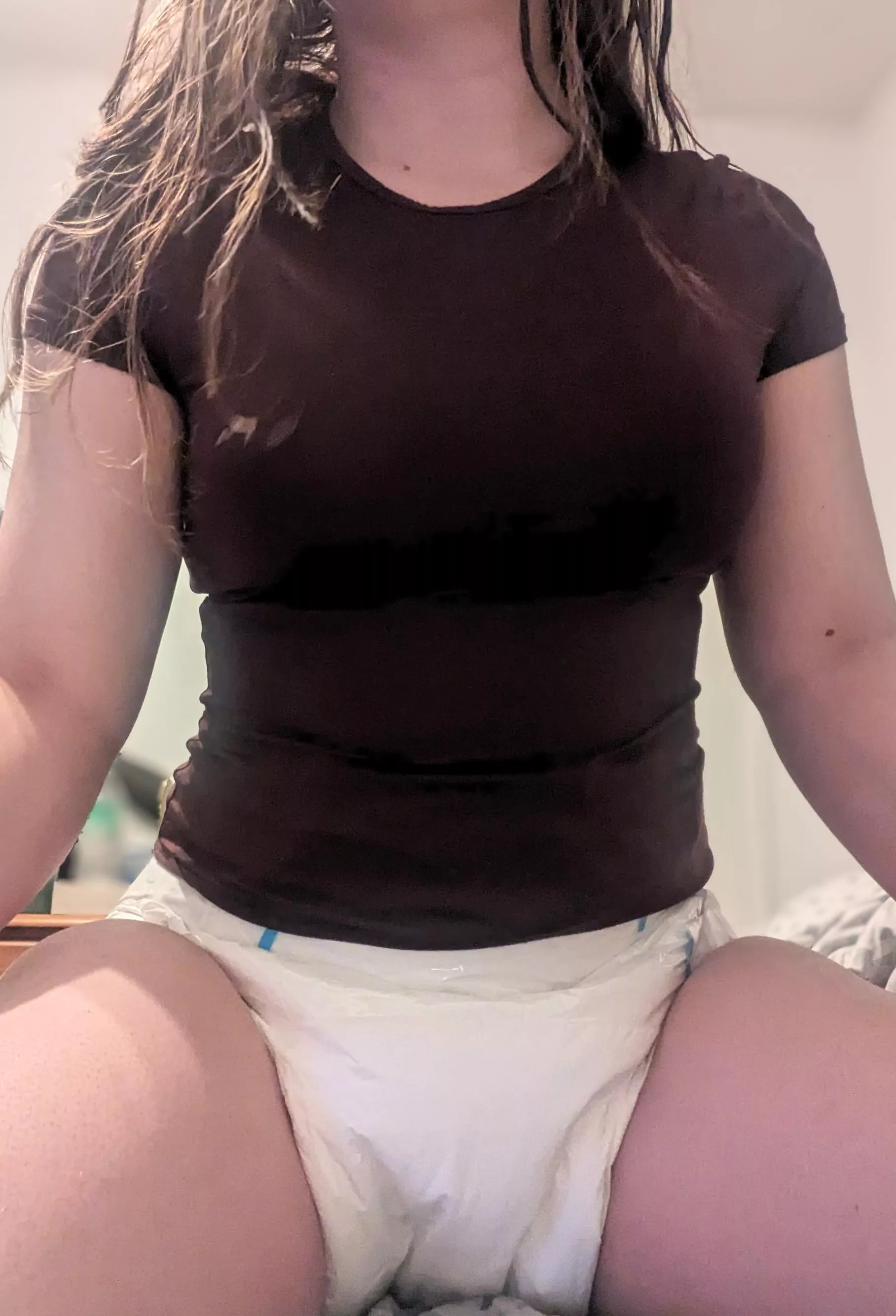 First time trying tapes ...how do I look? 👉👈 posted by RoyalTea1102