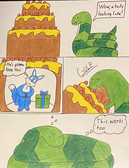 {Image} My First Vore Comic by LegGay