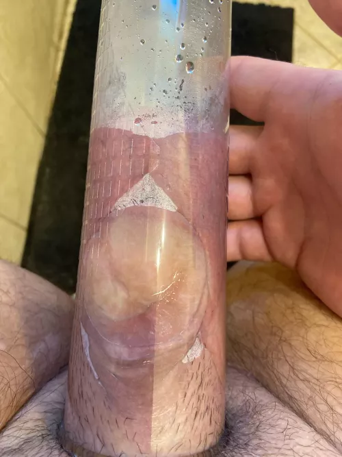 Looks funny squished in there with my balls by Jrex991