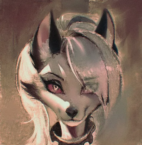 Loona art by me @chocothewolfo on Instagram and Twitter by Choco_the_wolfo