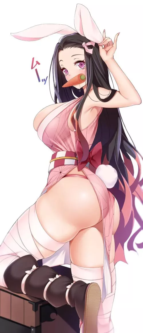 Nezuko from Demon Slayer Looking Like a Snack by Dream-Seeker