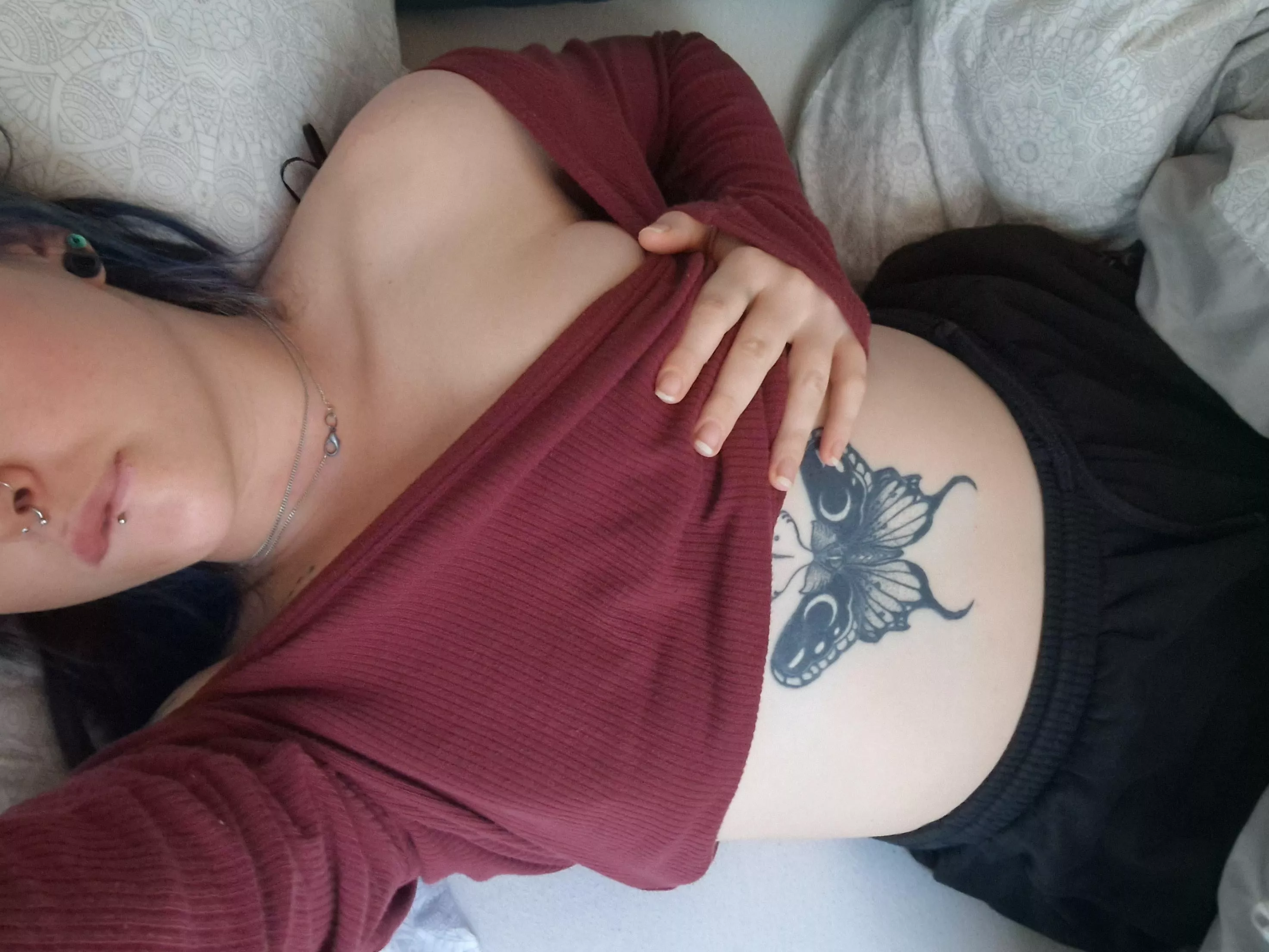 No Bras here. posted by angandtheuniverse