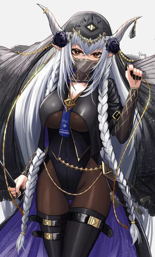 Shining [Arknights] by CheetahSperm18