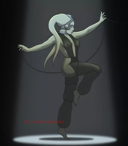 The damsel in the desert (by me The Xxxtra-terrestrial) by TheXxxtraterrestrial