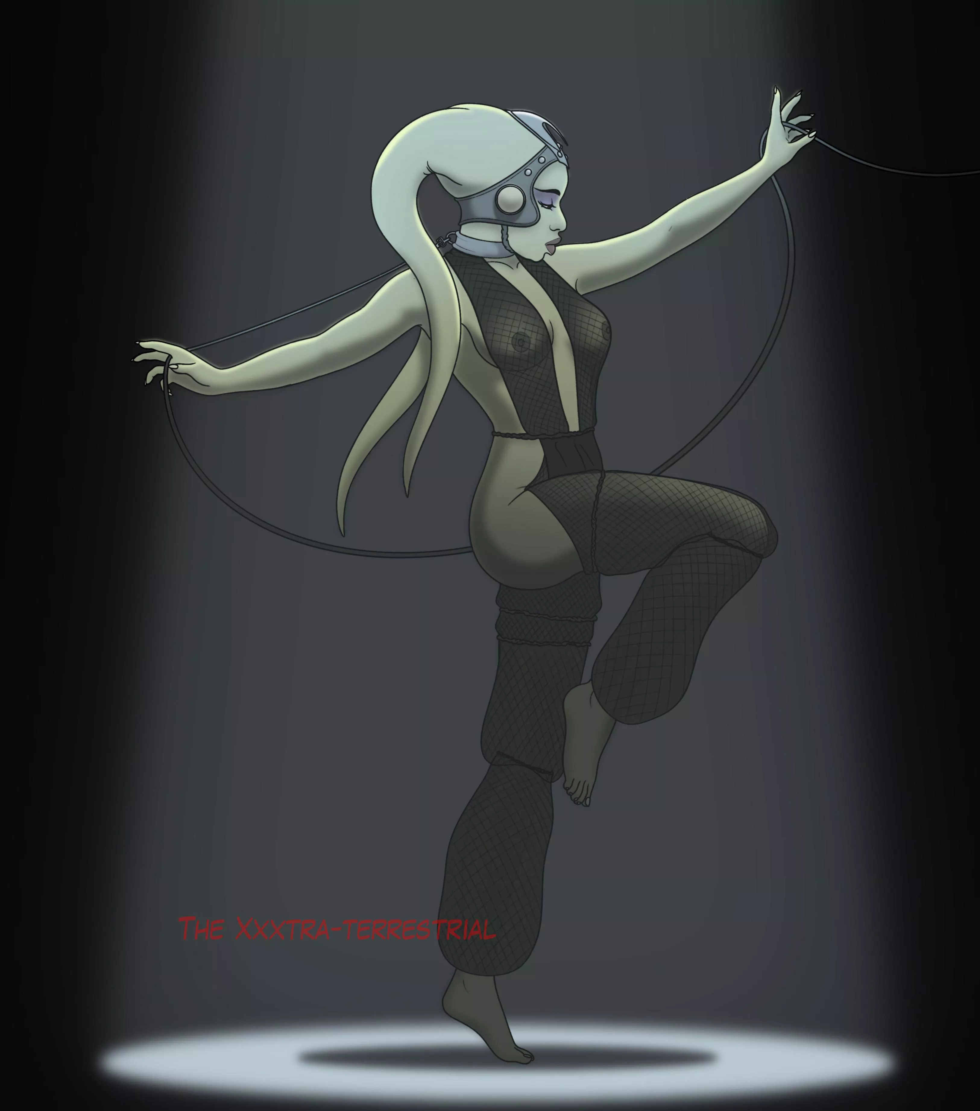 The damsel in the desert (by me The Xxxtra-terrestrial) posted by TheXxxtraterrestrial