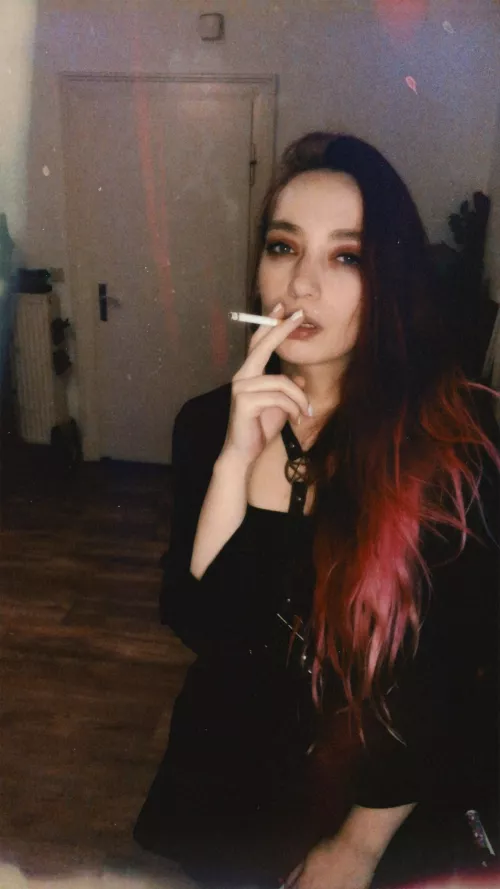 the smell of you still lingers on my skin ❤️‍🩹 (insta: smoking.ivy) by smoking_ivy