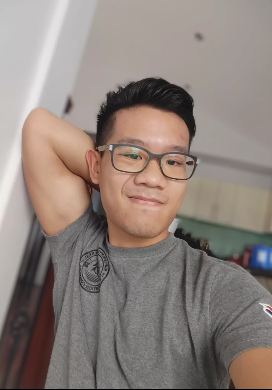 Thought I looked cute and single on Valentine's Day. Might delete later posted by Sam_Taylorson