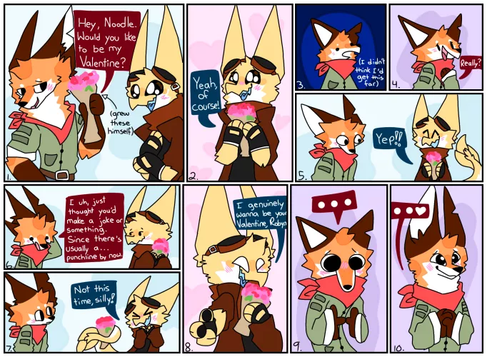 was in a silly goofy little mood. happy valentines day everyone! hope you guys have someone to spend it with, and if you don't, we're in this together! as usual, art by me ^^ by _Aurixita_