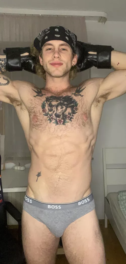 We can cuddle after I finish my boxing session by haael12