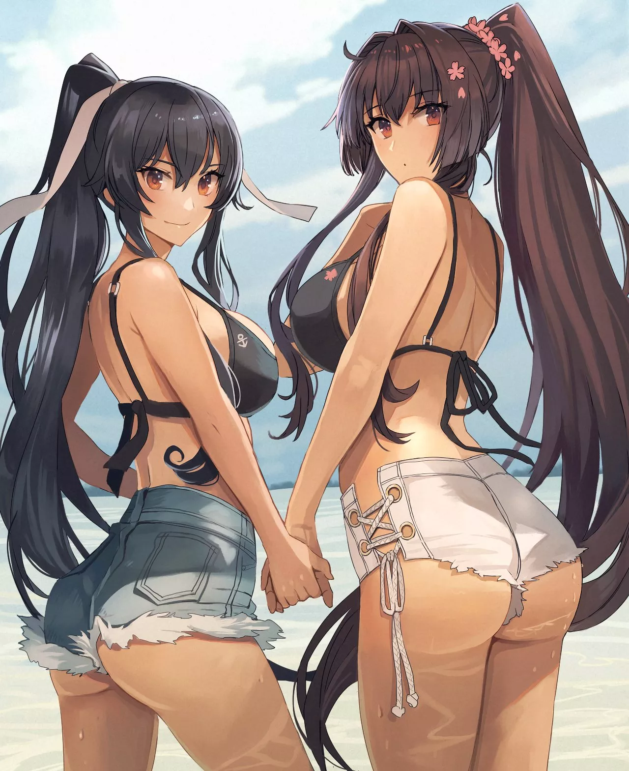 Yamato & Yahagi [Kancolle] posted by namiaiman