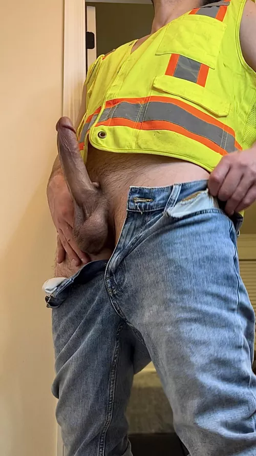 Bounce on daddy's blue collar cock by Hungmilitarycock