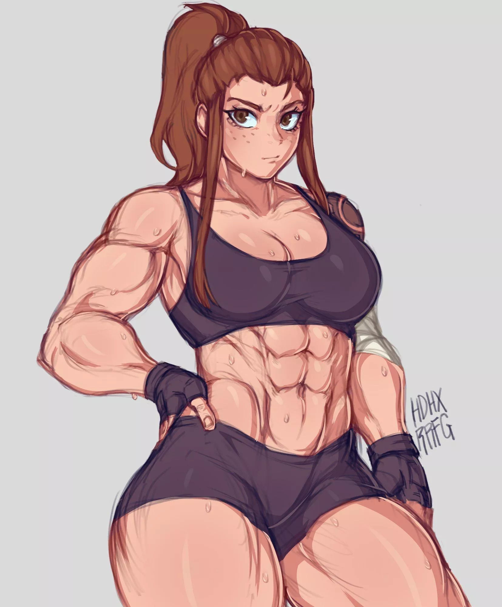 brigitte (@hdhxrrfg) [Overwatch] posted by TheTMoneyMan