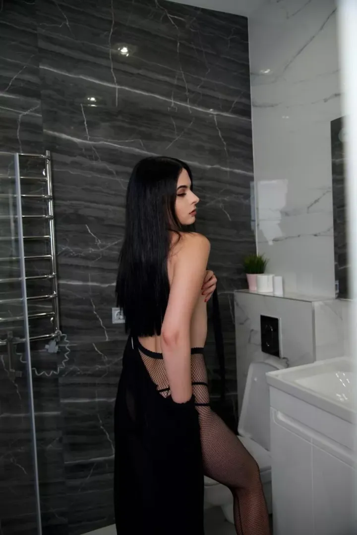Girl in black. posted by Kira_secret