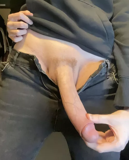 Got anywhere I could hide my 9 inch cock??… 👀🍆 by Adamishungx