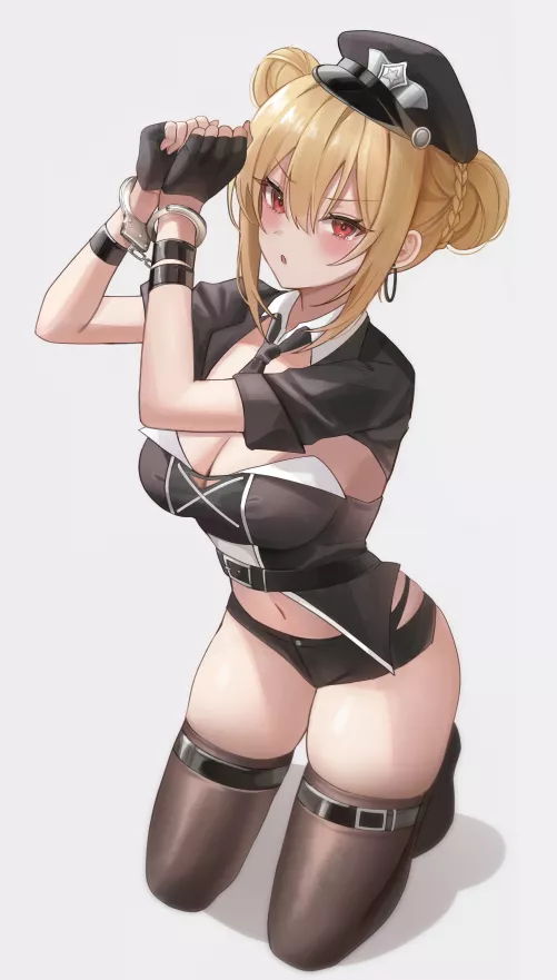 Handcuffed Sayuri by xSaviour_N