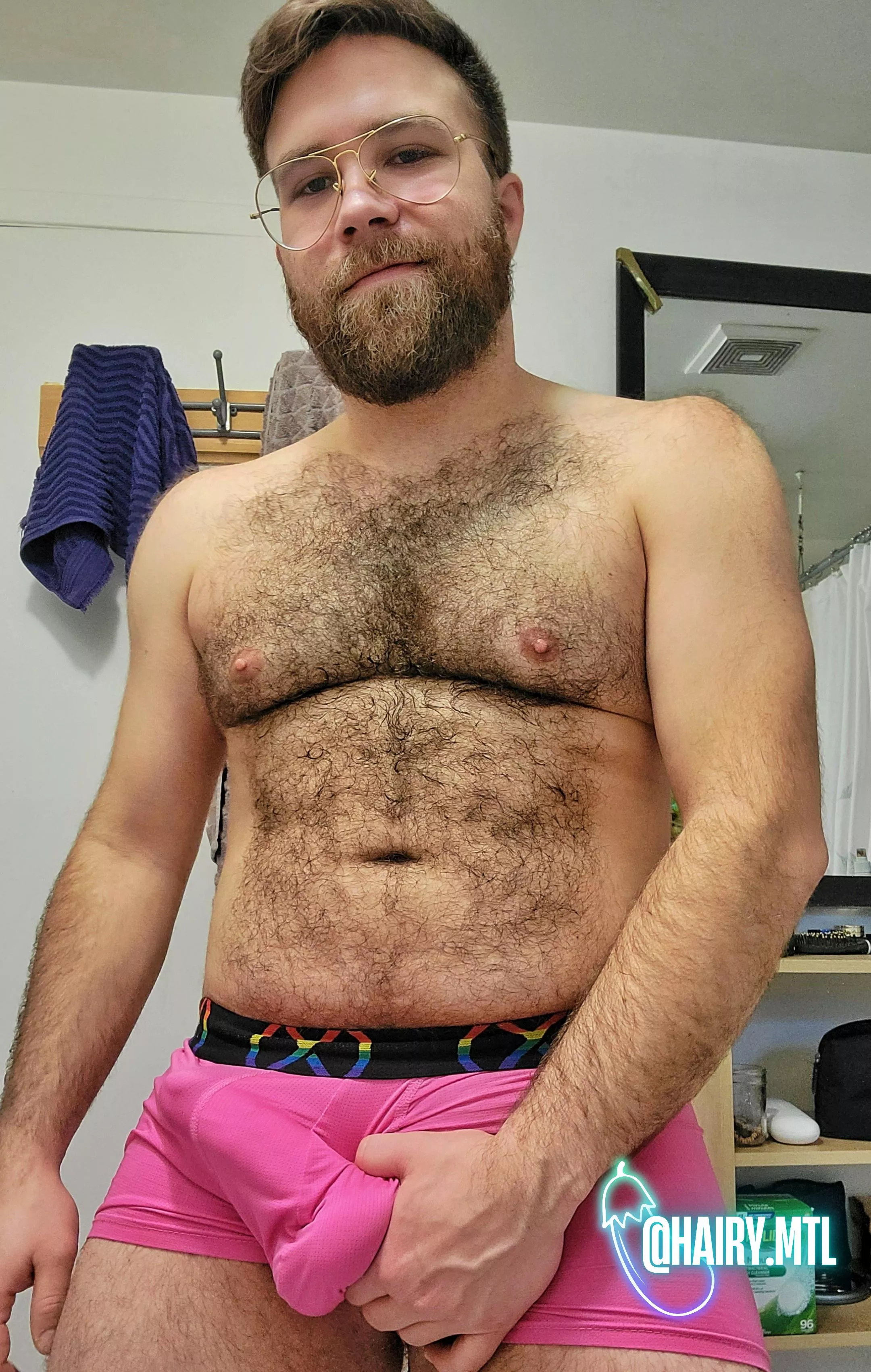 Here's lots of hair and a bonus posted by hairyMtl