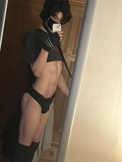 how do i look? by HauntingRow632