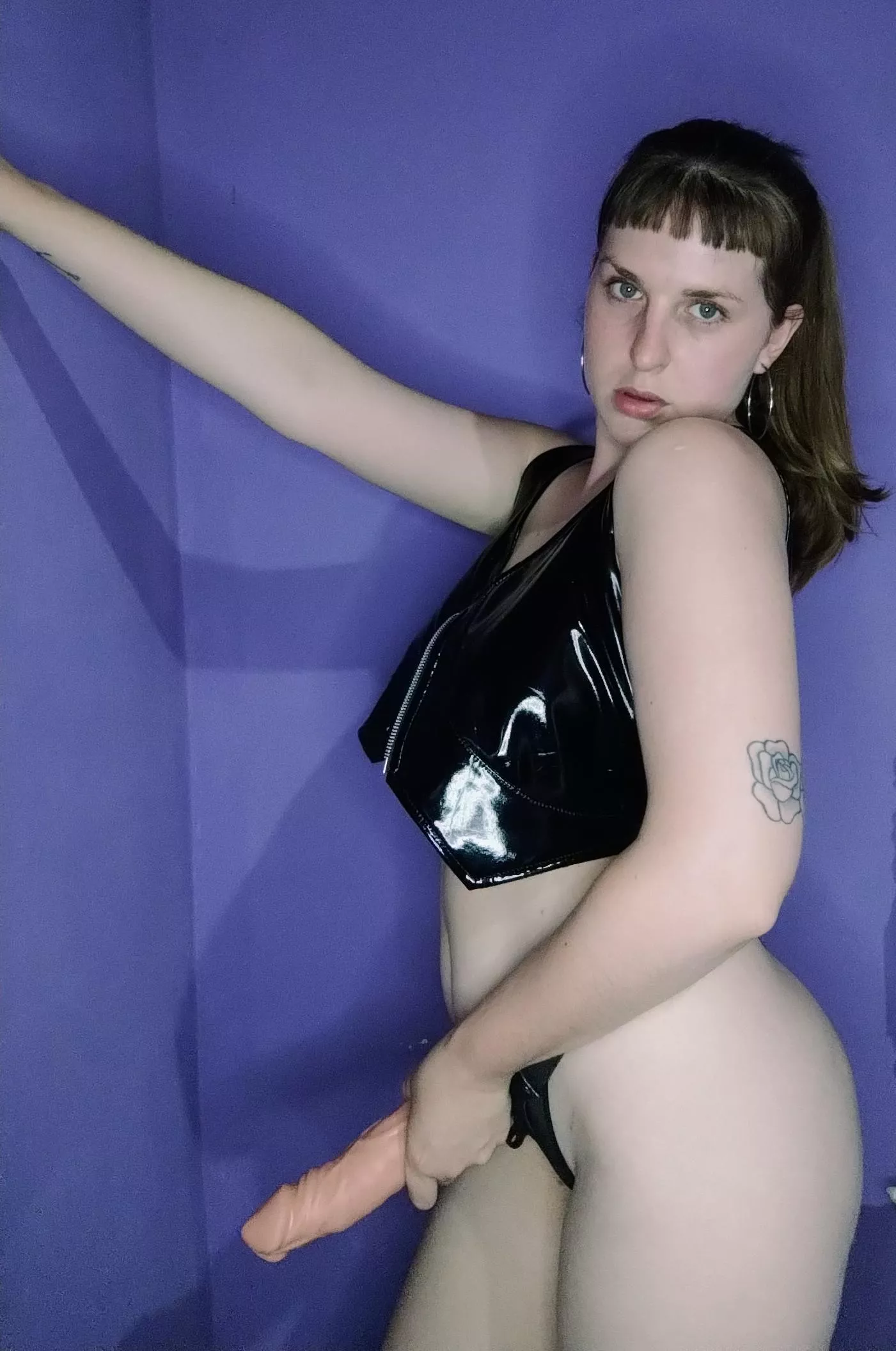 I know, I look amazing. Would you like to see me on top of you more? I'm ready to give you what you deserve 😈😈😈 posted by babycristaleyes22