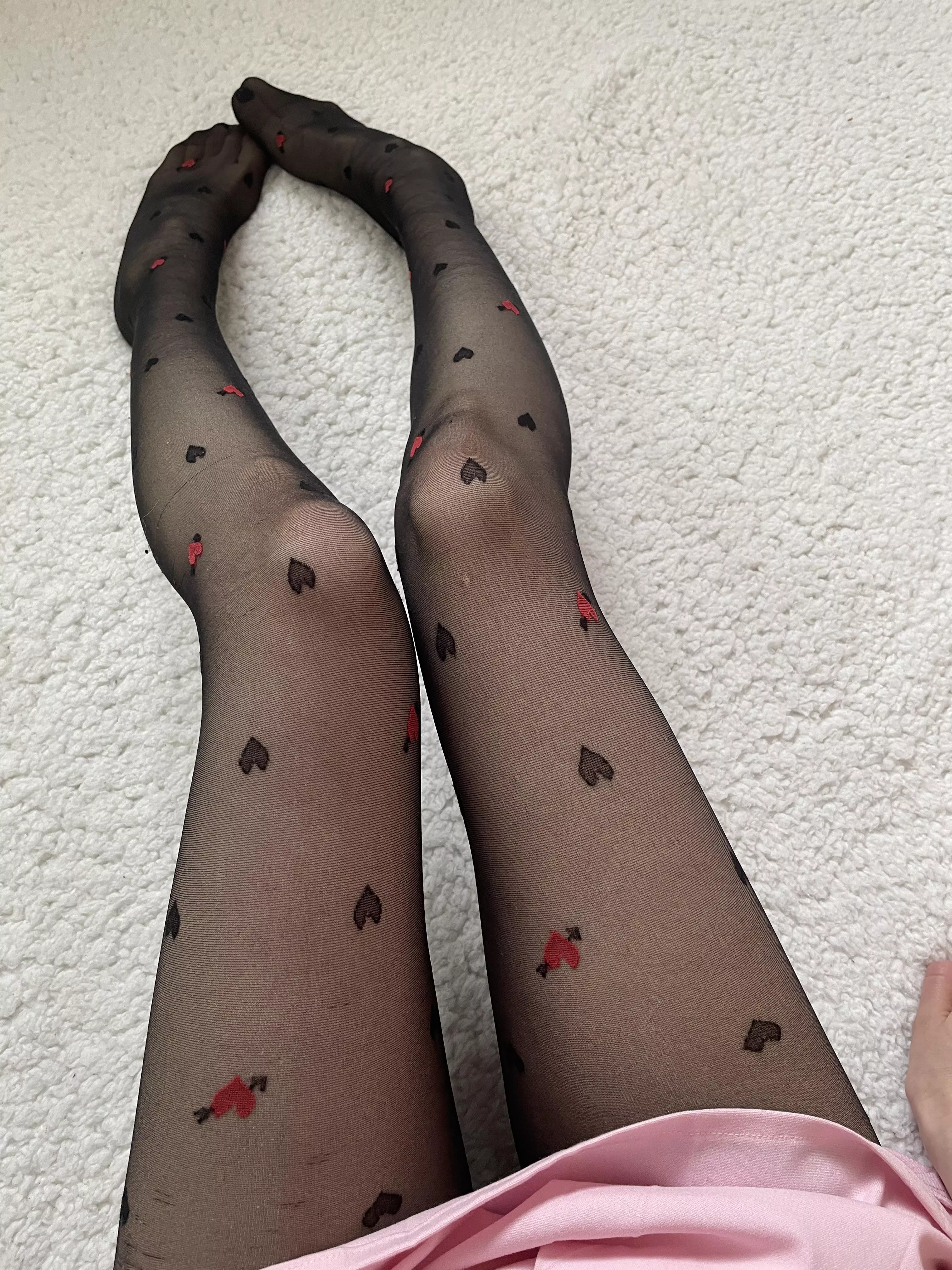 Love this tights with lil hearts posted by alice_yuumi