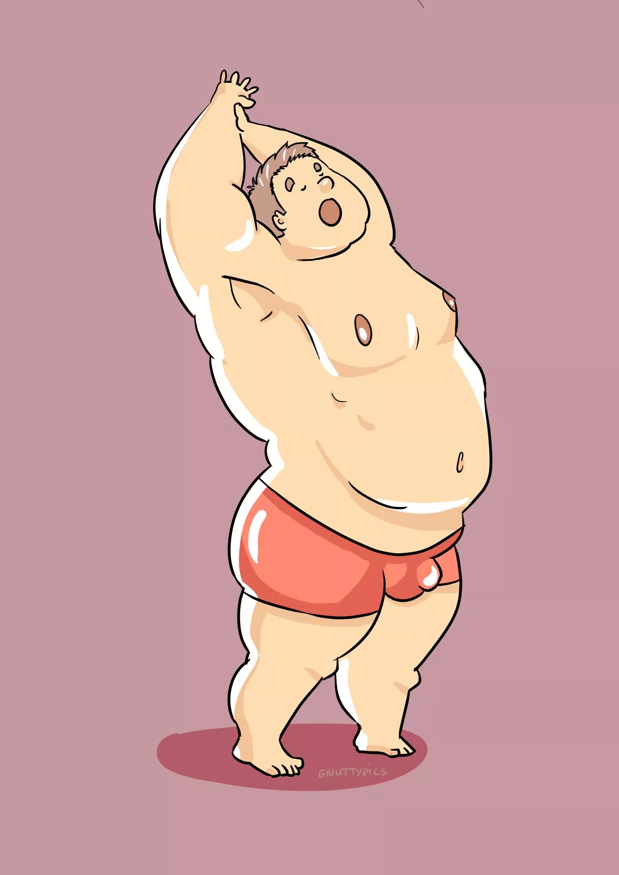 morning stretch by me posted by blazingi