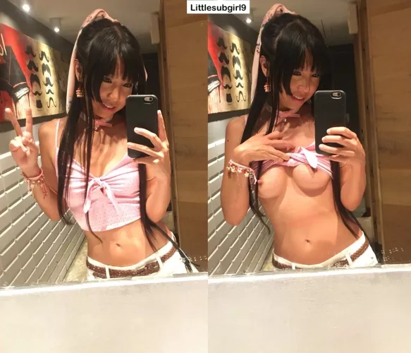 React if I can send you nudes daily ;) by Littlesubgirl9