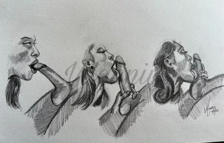 sexy sketch I’ve done by vilannii