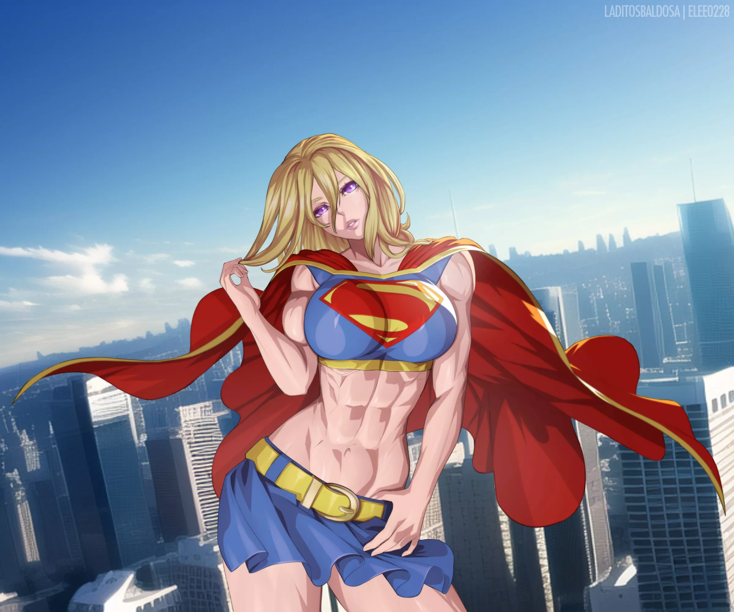 Supergirl [Artist: LaditosBaldosa] posted by ComaOfSouls