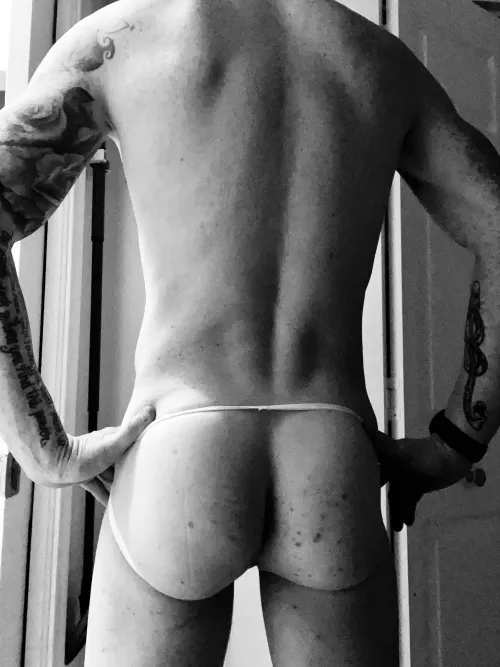 Teeny little jock strap by Tastytaylorhub