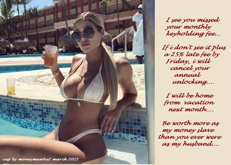 the ex wife says... posted by moneyman4u2