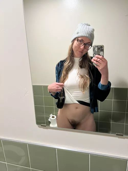 The mirror was ALMOST the perfect height to show my pussy by MissJuicyLucyX