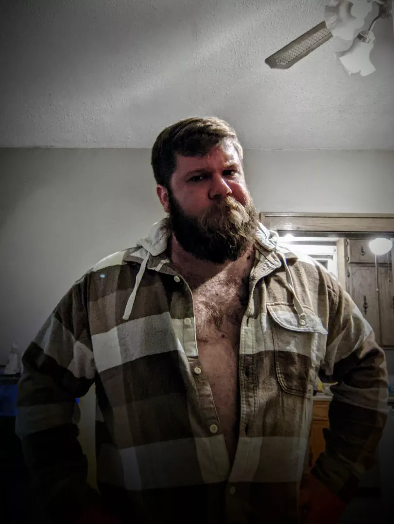 Totally digging my new flannel I got for my birthday by smokeybear911