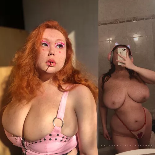 what irl people see vs what Reddit sees! by Unicornglitteryblood