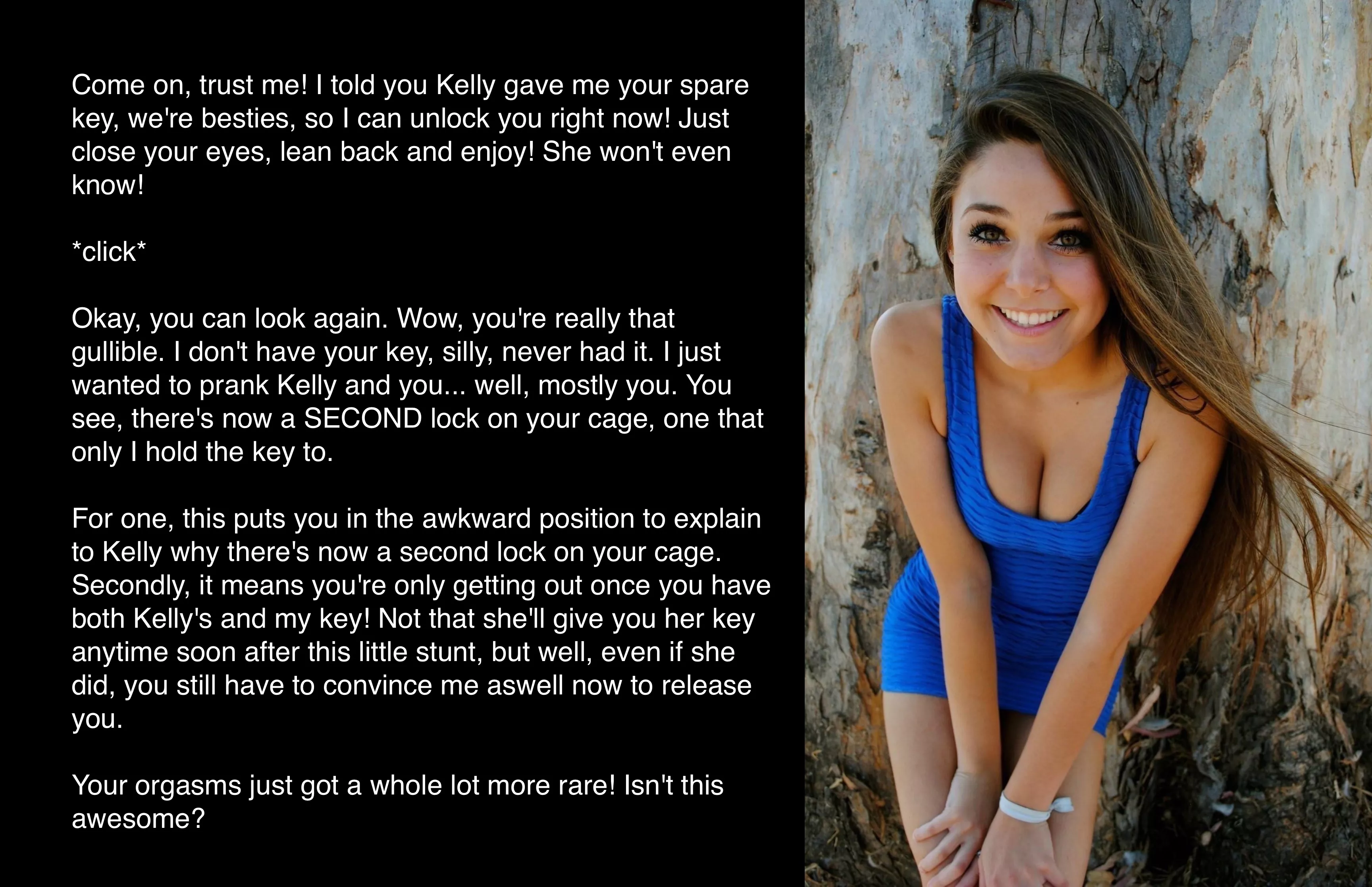 A tempting offer by her friend posted by Friedes_Evil_Twinsis