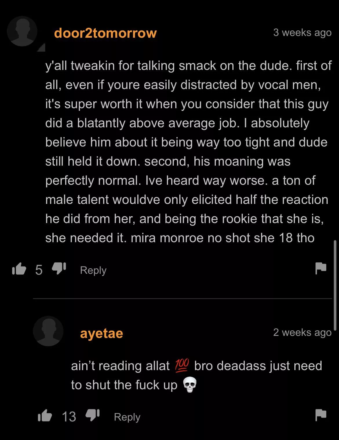 ain’t reading allat 💯 posted by DannyDevitoArmy