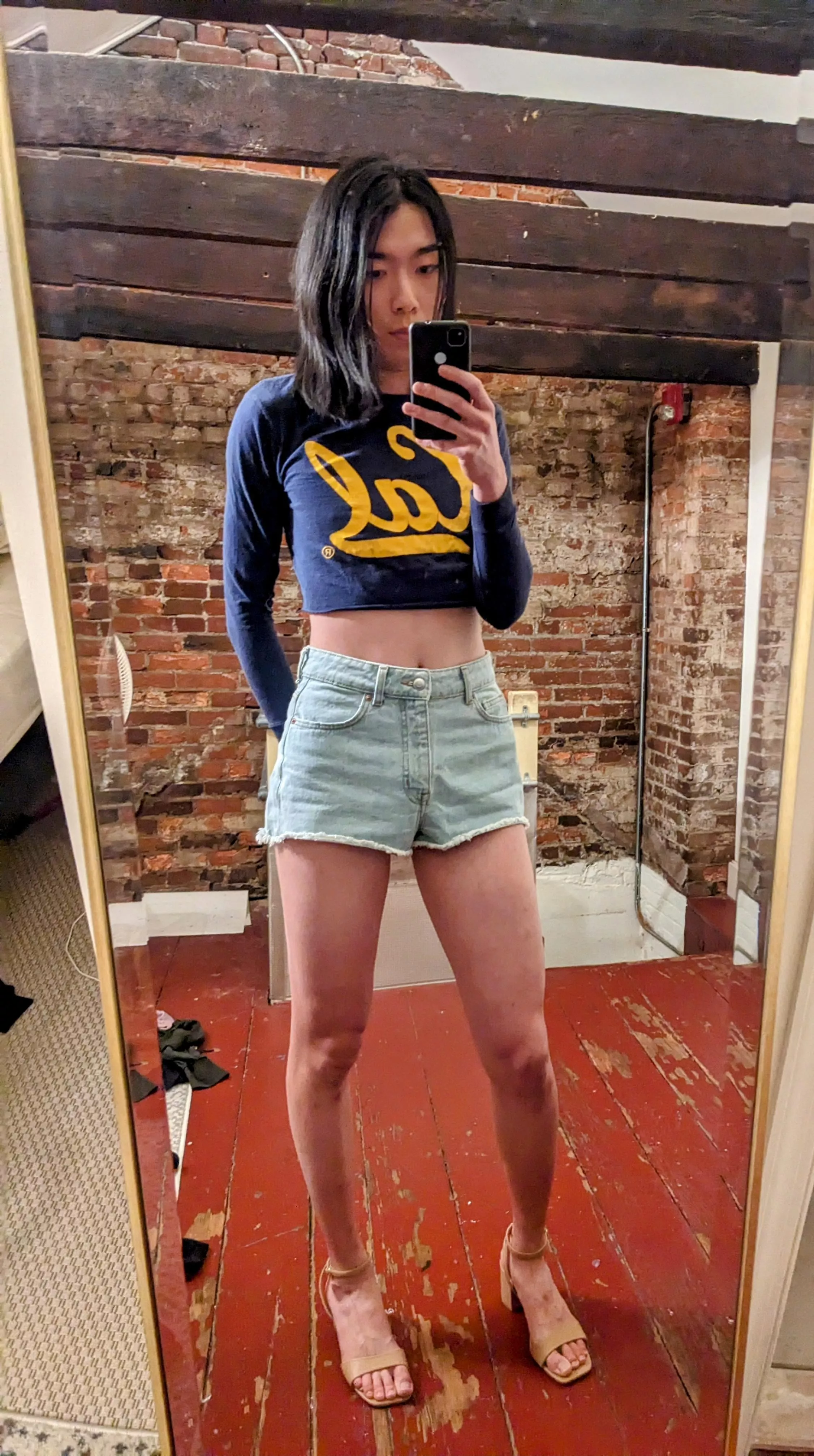 an old fashioned mirror selfie posted by winterwind96