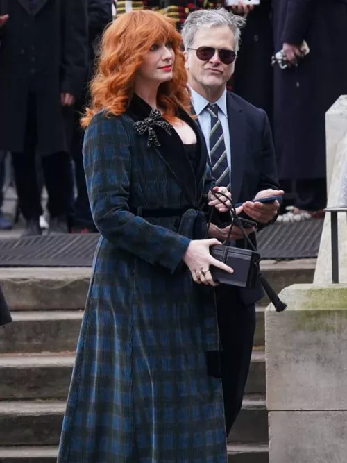 Christina Hendricks today in London by Dramatic-Steak4220