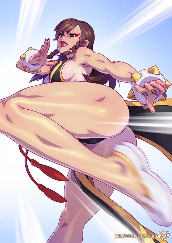 Chun-Li posted by Kimchimaro