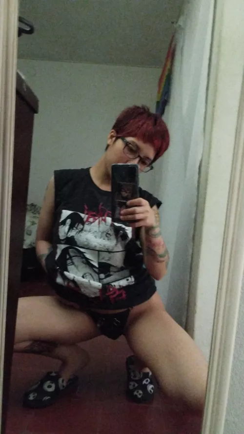 feeling super handsome with my short hair! by YukaNeko