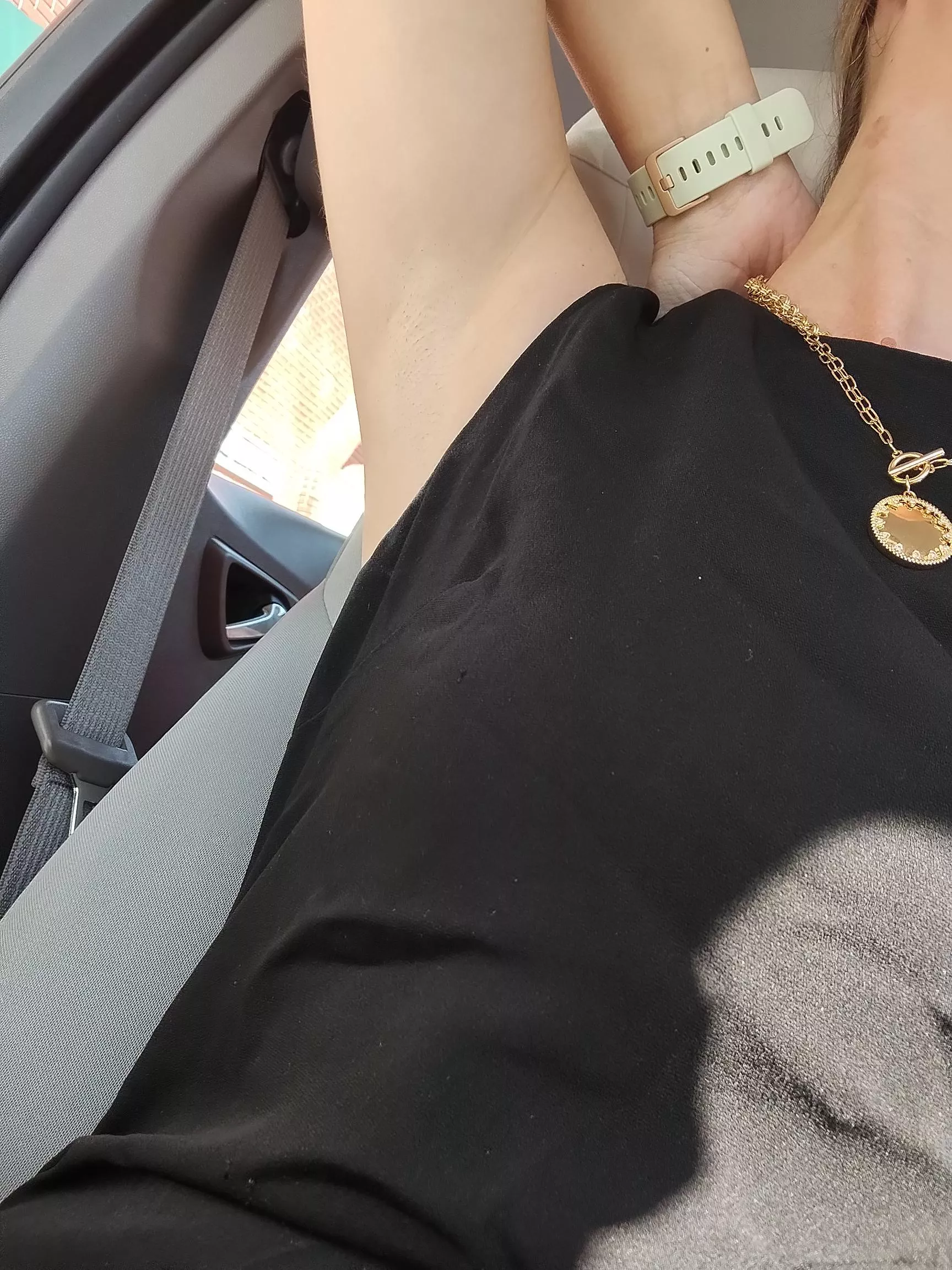 headed into my meetings I hope a few people sneak some looks 🥵😉 posted by corporatecarleigh