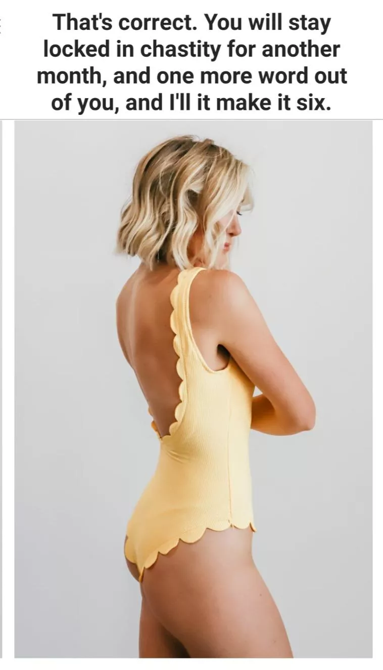 I didn't speak for a month. posted by Sissy-Mindy10